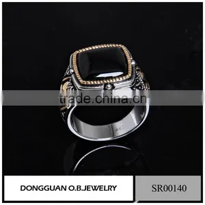 Classic Men's Jewelry Ring Stainless Steel Jewelry/men's Wedding Skull Ring thumbnail-1