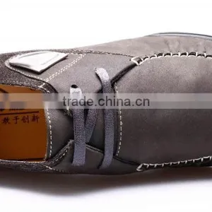 Latest 2016 100% Men Suede Leather Shoes thumbnail-3