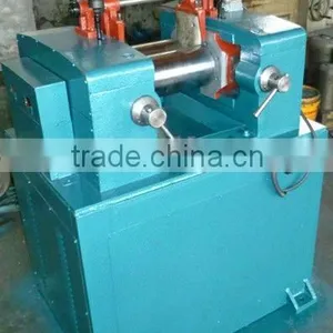 Laboratory Equipment High Quality Open Type Rubber Mixing Mill/Two Roller Rubber Sheet Making Machine Mill thumbnail-1