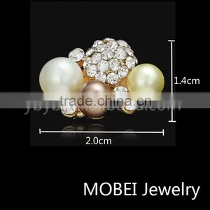 New Design Metal and Rhinestone Shoe Flower thumbnail-1