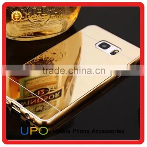 [UPO] Wholesale Aluminum Mirror Cover Electroplating Bumper Mobile Phone Case for Samsung Galaxy Note 7 thumbnail-1