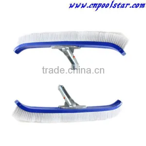 Cleaning Wall Brush Swimming Pool Brushes 18"/45cm With Aluminum Handle (P1420) thumbnail-1