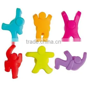 Novelty Design Suction Cup Silicone Wine Glass Markers thumbnail-1