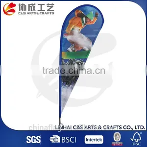 Eco-Friendly Promotional Custom Printing Table Beach Flag thumbnail-4