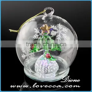 Best Quality Xmas Hanging Glass Festival Balls for Christmas Decoration With Led Xmas Light thumbnail-2