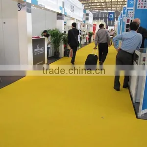 Best Price 100% Polyester Needle Punched Nonwoven Plain Surface Exhibition Carpet thumbnail-5