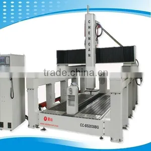 Jinan 4Axis 3D Foam Cutting Machine CNC Router Machine Engraver Machine With High Quality thumbnail-1