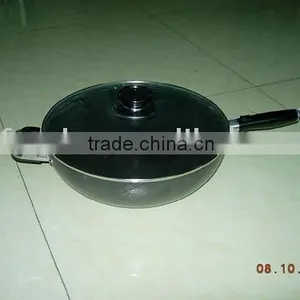 Aluminum Non-stick Wok thumbnail-1