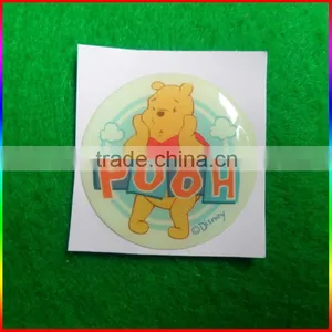 Bear Cartoon Luminous Epoxy Sticker thumbnail-1