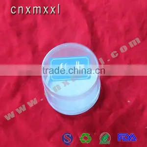 Clear Plastic PVC Round Box One Colour Printed Plastic Storage Bins for LED Bulbs thumbnail-3