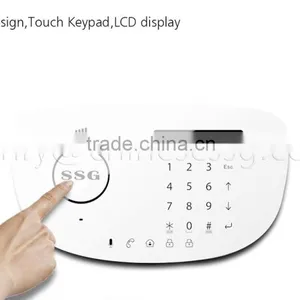 GSM PSTN Dual Network Burglar Alarm System With APP and Touch Screen thumbnail-1