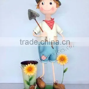Metal Doll Garden Decoration thumbnail-4