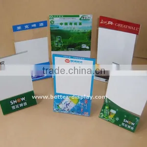 Wholesale Plastic Acrylic Sign Holder 5X7 thumbnail-1
