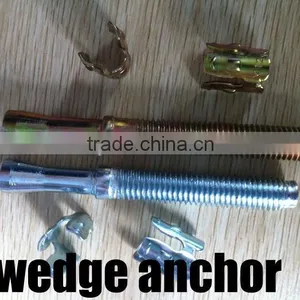High Quality Carbon Steel Zinc Plated Wedge Anchor thumbnail-2