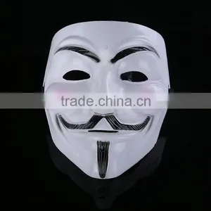 Wholesale Vendetta Mask Wholesale Movie Theme Mask Halloween Mask V for Vendetta thumbnail-1