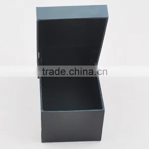 Plain Foldable Black Watch Packaging Gift Box for Wholesale thumbnail-2