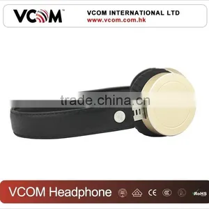 VCOM Metal Shell Mini Cute DJ Headphones With Supar Bass Sound thumbnail-2