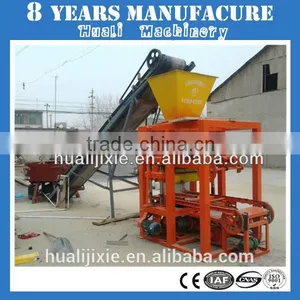 QT4-25 Cement Brick Block Making Machine Price Nepal,hydraulic Press for Cement Sand Brick thumbnail-1