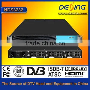 DVB-C Modulator ip Qam Modulator With Mux and Scrambler thumbnail-1