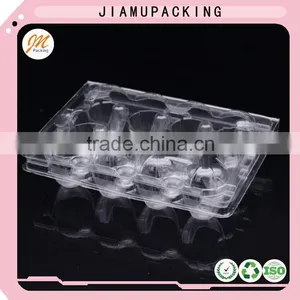High Quality Clear Plastic Disposable Quail Egg Blister Packaging Tray 12 Holes thumbnail-4