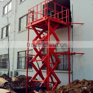 Electric Scissor Lift Table for Cargo thumbnail-1