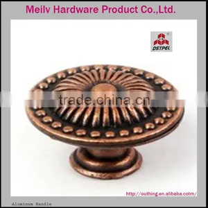 Classical Cabinet Old Design Antique Brass Plating Antique Brass Zinc Alloy Knobs thumbnail-1