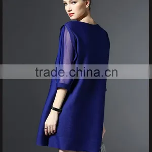 2016 New Fahion Women's Dress Lanternsleeves for the Evening Party thumbnail-4