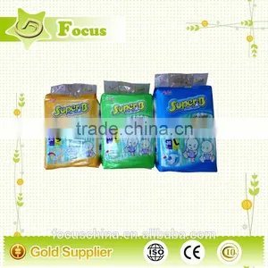 Super Soft High Quality Wholesale Smile Baby Diaper Nice Baby Diaper for Girl thumbnail-1