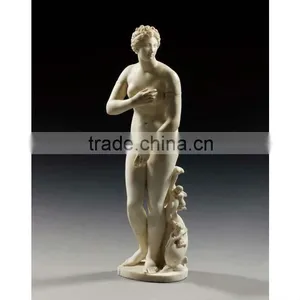 White Marble Stone Figure Venus de Medici Sculpture thumbnail-1