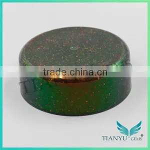 Wholesales Gemstone Processing Synthetic Clear Green Common Opal Rough Gemstone Raw Material thumbnail-3