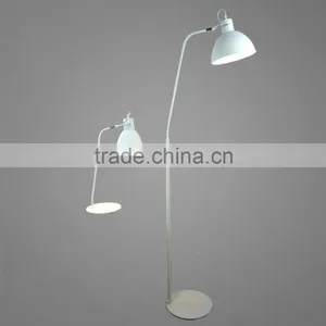 Metal Table Lamp And Floor Lamp With White Powder Coating Modern Lamps thumbnail-1