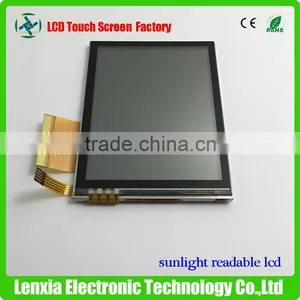 50PIN Sunlight Readable 240x320 3.5'' Transflective Touch Screen thumbnail-3