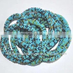 Rollover Glass Bead Bracelets From Nepal thumbnail-2