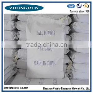 Platic Grade White Talc Powder Bulk Price/talc Powder for Sale thumbnail-1