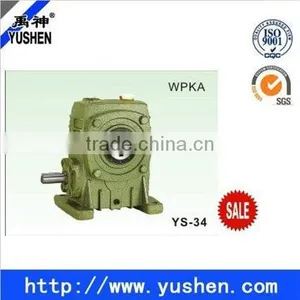 WPKA040-250 Cast Iron Worm Speed Reducer Gearbox Worm Wheel Gearbox thumbnail-1