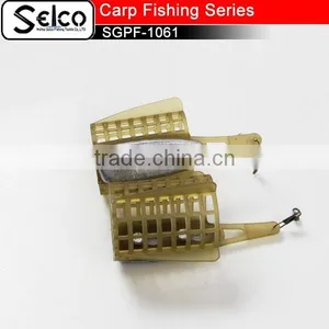 Plastic Mesh Fishing Cage Feeder With Terminal Swivel Snap thumbnail-2