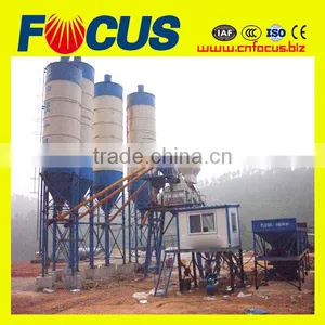 Belt Type Hzs90 Concrete Batching Plant With Sicoma Concrete Mixer thumbnail-3