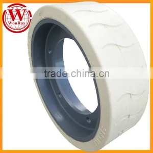 Low Price 2915012 JLG Solid Rubber Tire Wheel For Scissor Lift thumbnail-1