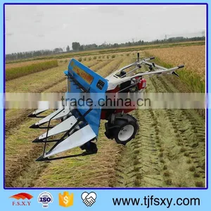 Professional Neat Harvest Rice And Wheat Mini Reaper Harvester thumbnail-2