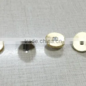 OEM Machining Brass Servo Gears With High Quality thumbnail-1