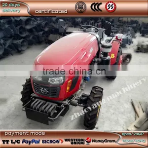 Tractor FN454G,45hp,2590X1400X1560mm, Wheel Tread 960mm, 7.00-12/13.6-16 Tyre, 2 Hydraulic Valves, Power Steering thumbnail-1