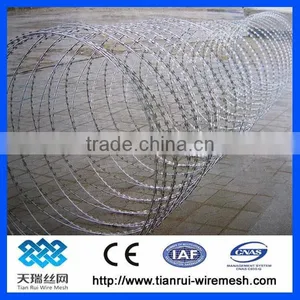 Stainless Steel and Galvanized Concertina Razor Wire thumbnail-2