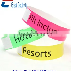 Custom Color Ty Vek/Paper Wristbands For Events thumbnail-3