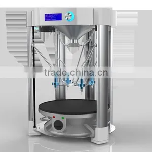 Commecial 4-Nozzle 3D Food Printer Coffee Printer Edible Cake Printer for Cookies Coffee Cakes Chocolate Cream Ketchup thumbnail-1