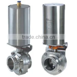 Stainless Steel Sanitary Butterfly Valve thumbnail-4