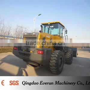 Everun Brand New 3 Ton Front Bucket Wheel Loader thumbnail-5