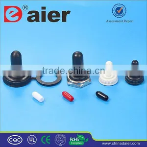 RED BLACK WHITE Color Toggle Switch Protective Cover thumbnail-1