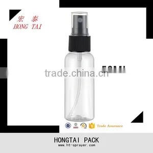China Supplier Transparent Empty Pet 50ml Spray Plastic Bottles thumbnail-1