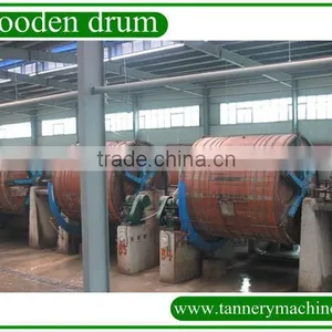 D4.5x4.5/4.5x4.2/4.5x4/4.2x4.2/4.2x4/4x4/4x3.5 Soaking or Liming Wooden Drum for Cow Cattle Buffalo Leather Wooden Drum thumbnail-3