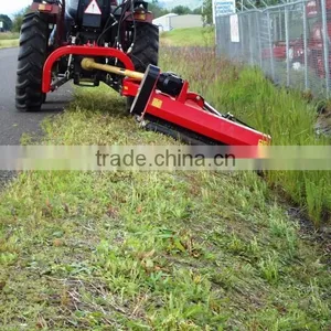 Hot Sale Top Quality Tractor PTO Use Hydraulic Operating Adjust Arm Side Verge Flail Grass Lawn Mower With CE Cetification thumbnail-2